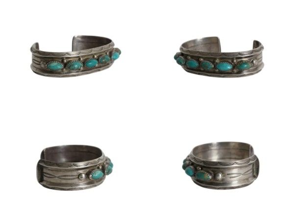 な ! 50 s 60 70 ナバホ ローワーク ターコイズ シルバー バングル ヴィンテージ インディアン ジュエリー ブレスレット トライアングル