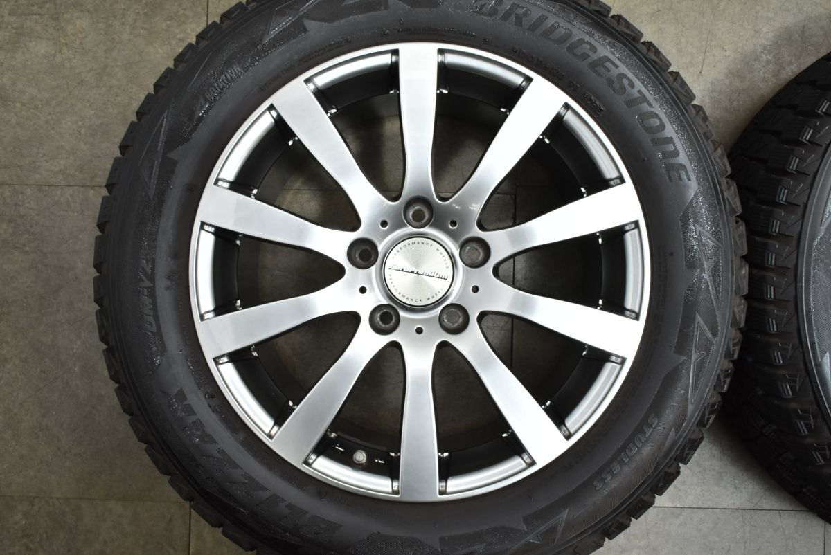  ユーロ ム 18 in 8 J 50 PCD 130 ブリヂストン ブリザック DM V 2 255 55 R フォルクスワーゲン トゥアレグ 18インチ タイヤ ホイールセット