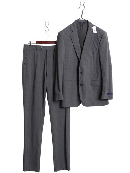 イタリア製 ブルックスブラザーズ セットアップ メンズ M 程 ロロピアーナ スーツ テーラード ジャケット サマー ウール