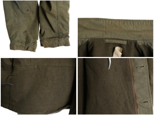 40's ★ 米軍実物 USN ネイビー N-4 デッキ ジャケット 36 メンズ S 程/ ヴィンテージ ミリタリー フィールド M-41 コの字 ジップ 大戦 WW2 お得なクーポン配布中!】 40's ☆ 米軍実物 USN ネイビー N-4 デッキ