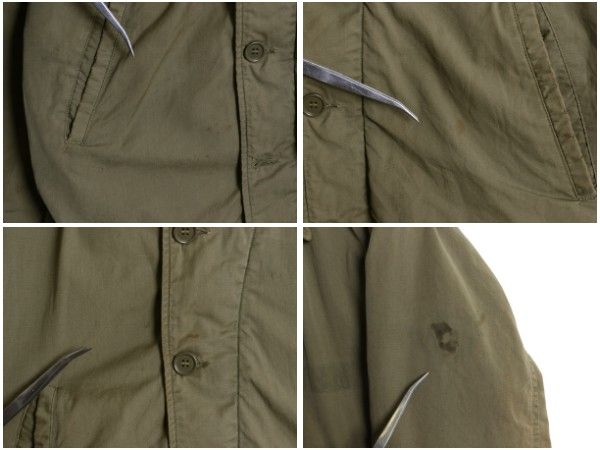 お得なクーポン配布中!】 40's ☆ 米軍実物 USN ネイビー N-4 デッキ