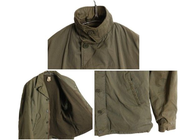 お得なクーポン配布中!】 40's ☆ 米軍実物 USN ネイビー N-4 デッキ