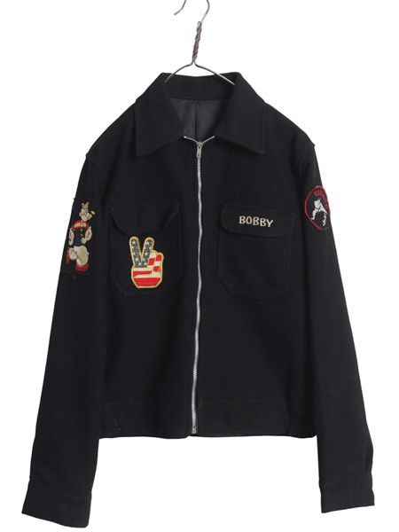 80s ☆ USN ネイビー ツアー ジャケット メンズ S / ヴィンテージ