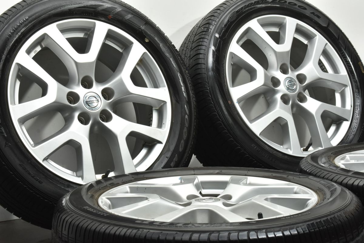 交換用に ニッサン T 31 エクストレイル 18 in 7 J 40 PCD 114 3 ダンロップ SPスポーツ 7000 A S 225 55 R エルグランド