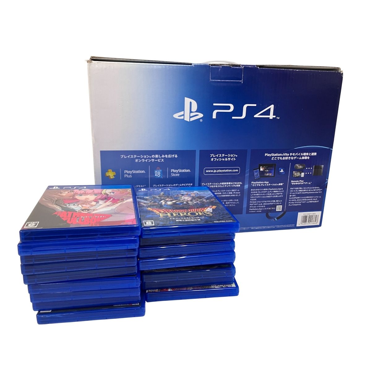 SONY PS4 本体 CUH-1100A 500GB ソフト17本 セット まとめ売り