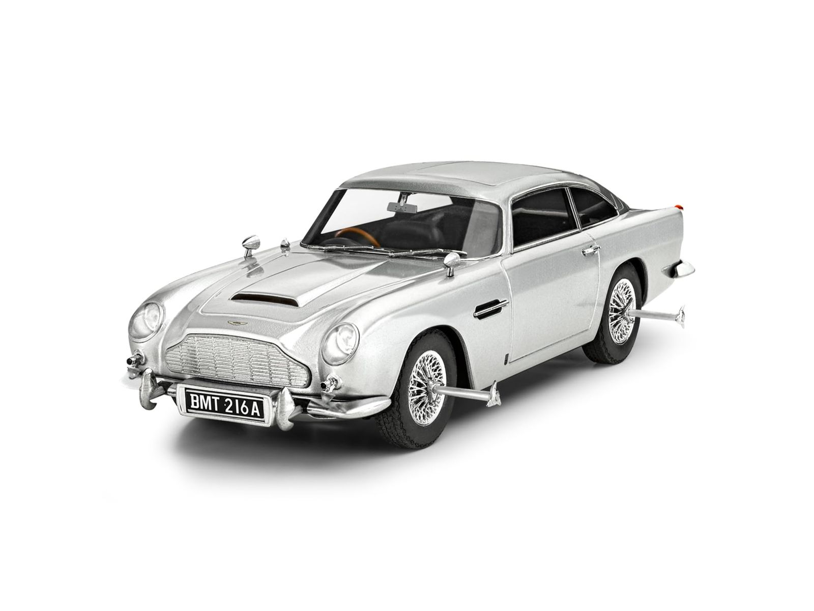Revell 14554 アストンマーティン DB 5 ジェームズボンド 007 ゴールドフィンガー 1 24スケール 122ピース スキルレベル2 モデルカー組み立てキット