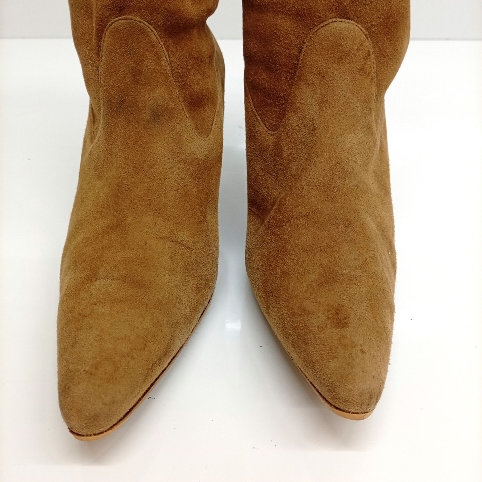 MANOLO BLAHNIK マノロブラニク スエード ブーツ ロングブーツ