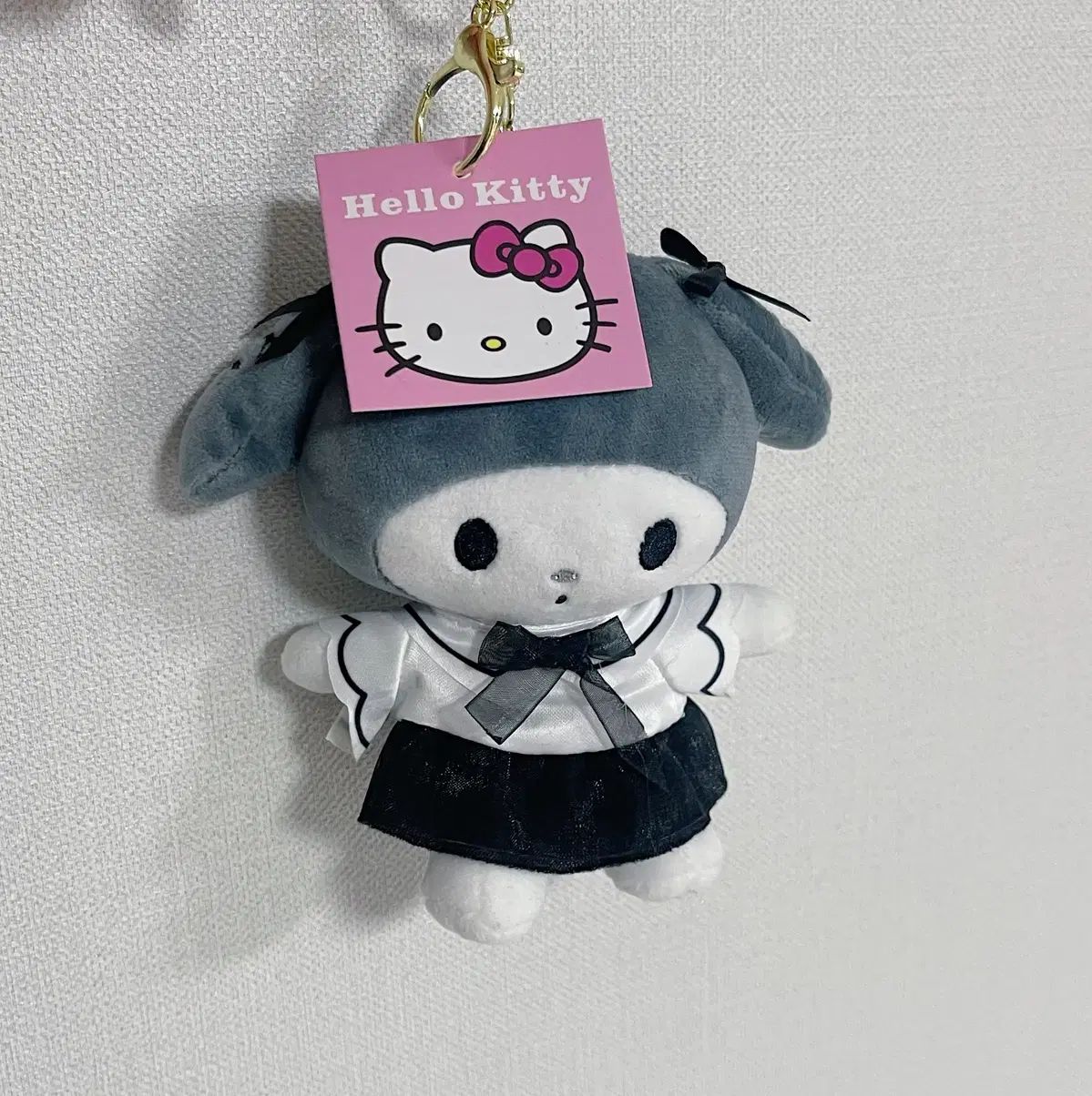 【非売品 】サンリオ レトロ マイメロディ モノトーン ぬいぐるみ ハローキティ モノトーン サンリオ 黒白 マイメロディ マスコット