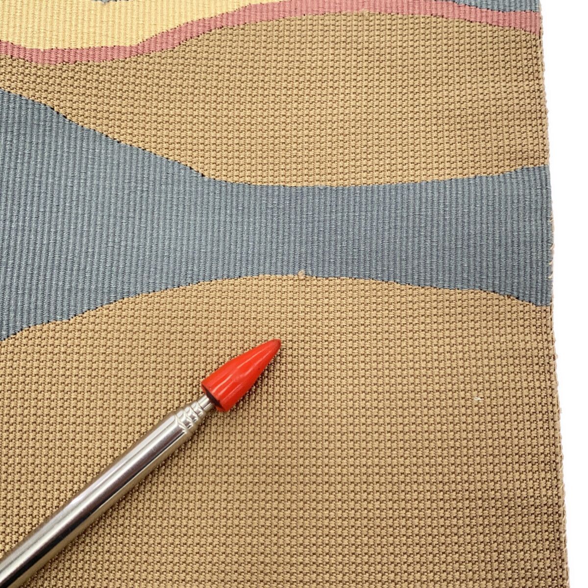  名古屋帯 ベージュ ♥品 仕立上がり 12142 名古屋帯 帯