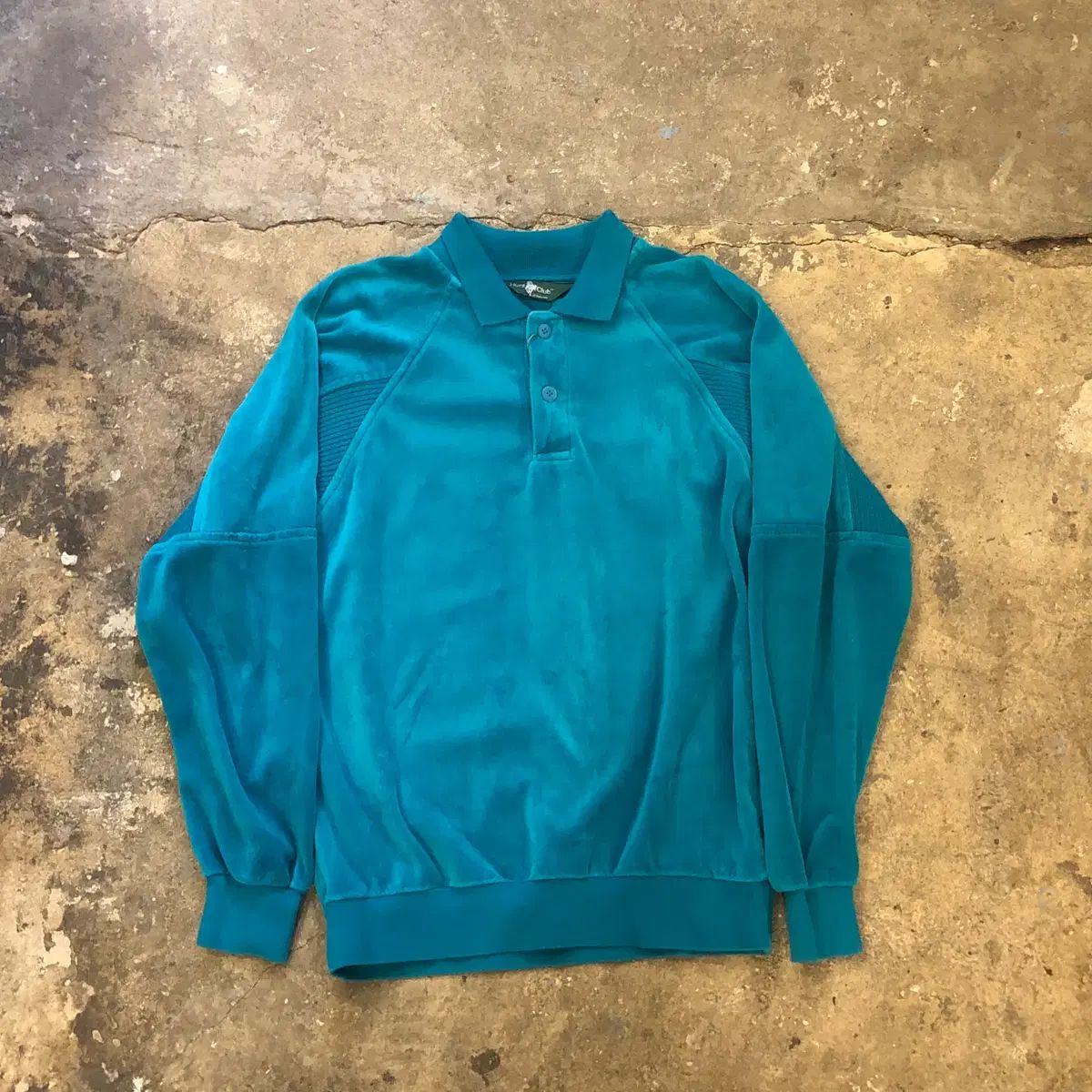 80年代 J C Penny ベロアシャツ S