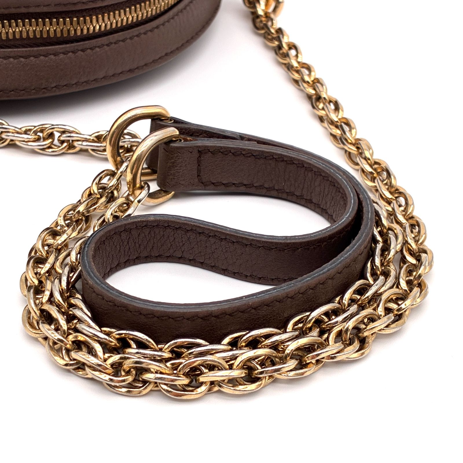 美品 GUCCI グッチ オフディア セリーライン ミニラウンド ショルダー