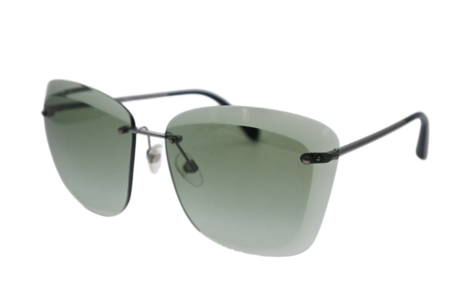 CHANEL シャネル リムレス サングラス アイウェア 4017 D c 159 6 I サイズ63◻︎15 135 ココマーク 4 b 010774