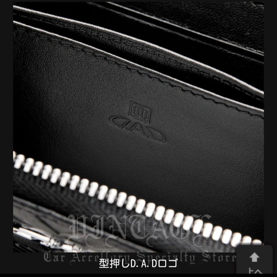  D A ウォレット モノグラムレザー ミニ財布 本革 DAD ギャルソン GARSON その他 小物