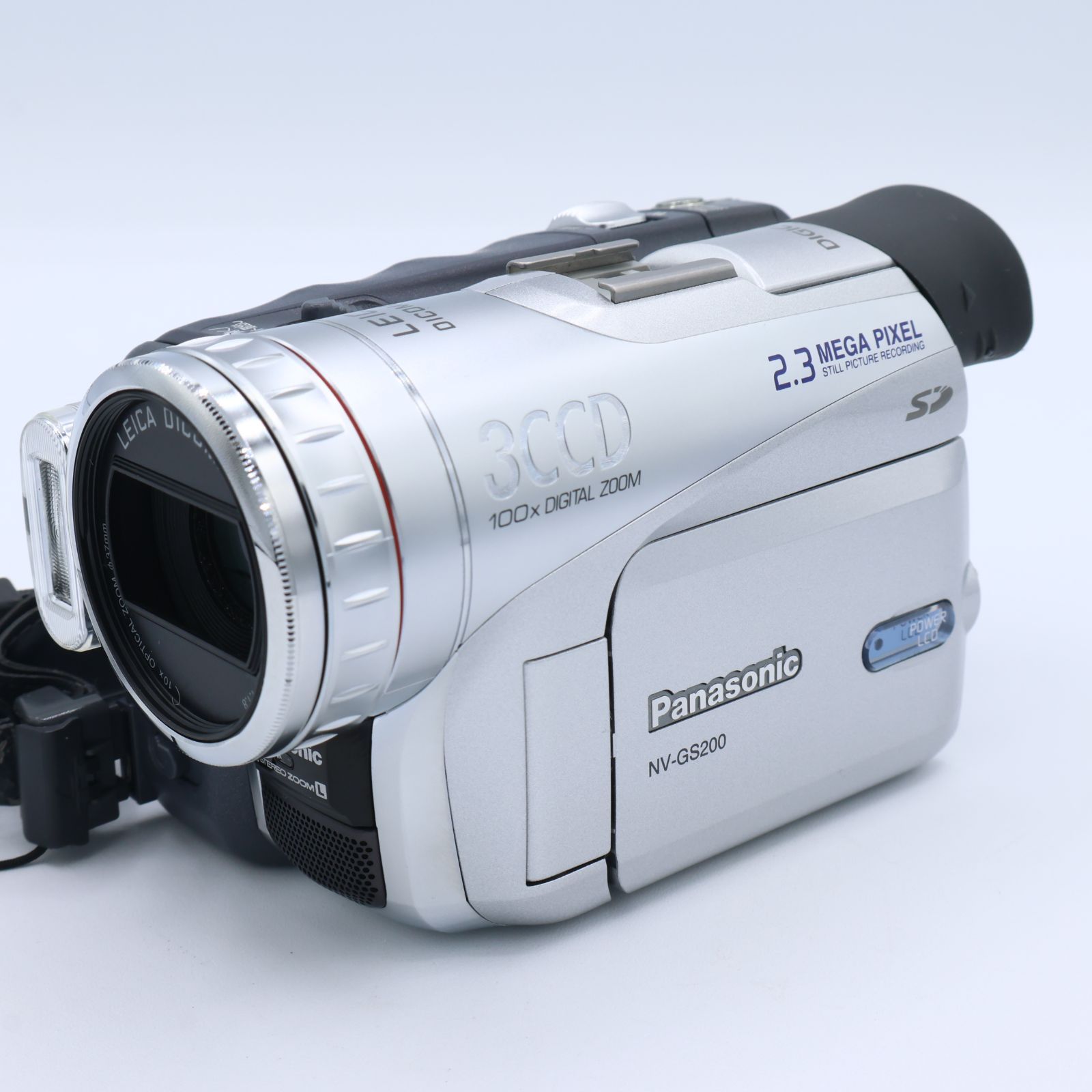 Panasonic パナソニック NV-GS200K-S デジタルビデオカメラ シルバー