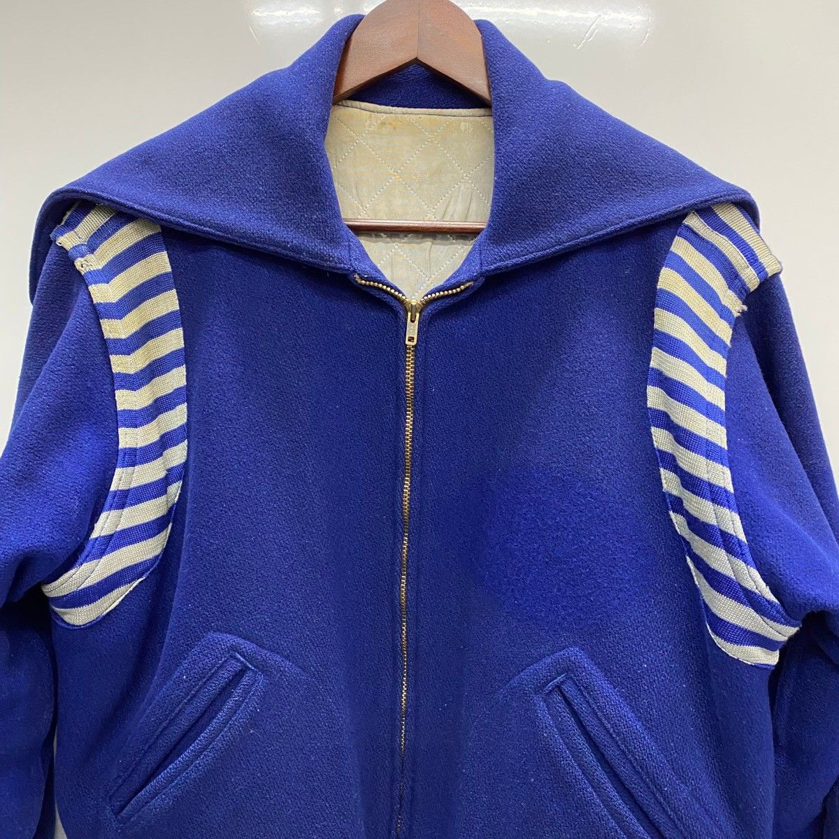 ヴィンテージ vintage ~70's セーラーカラー スタジャン ジャケット