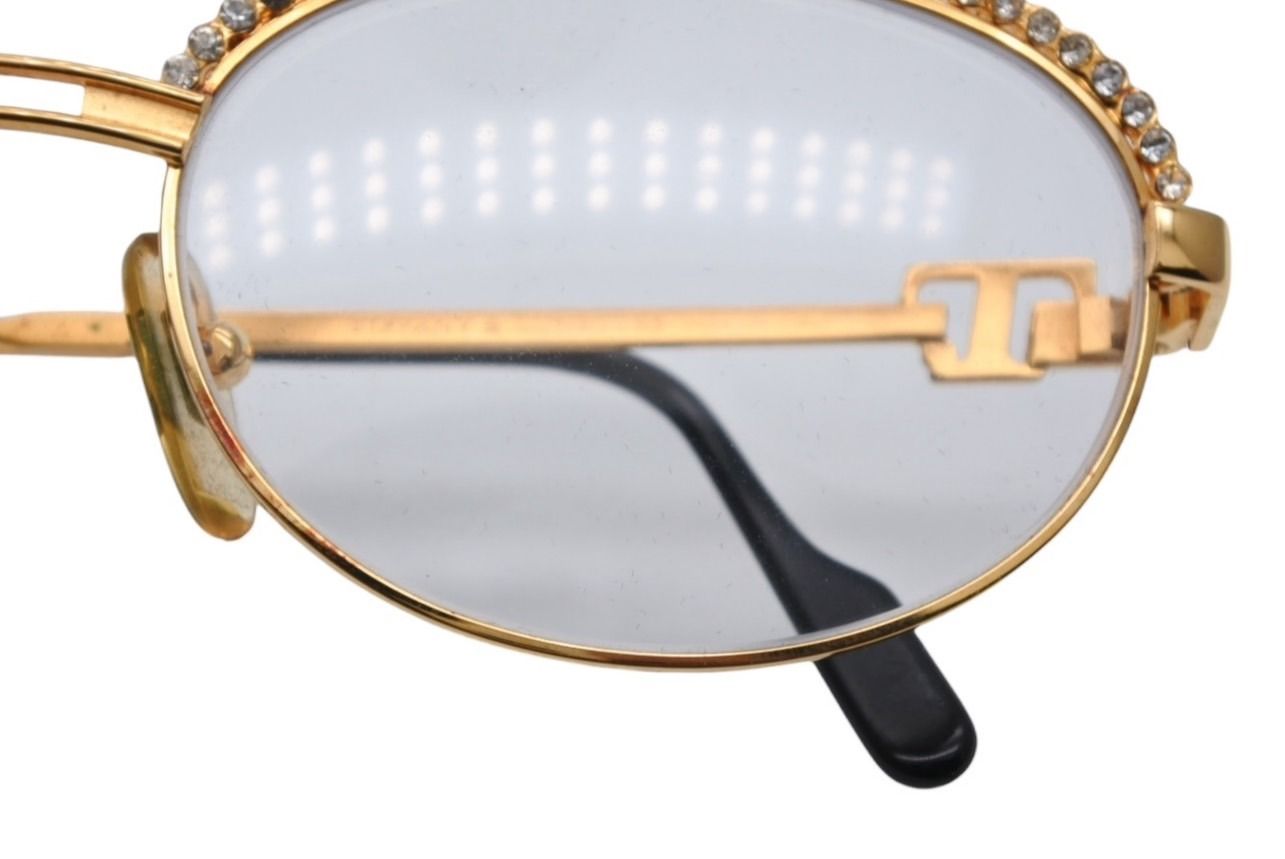 TIFFANY ティファニー ヴィンテージ メガネ イタリア製 23kメッキ