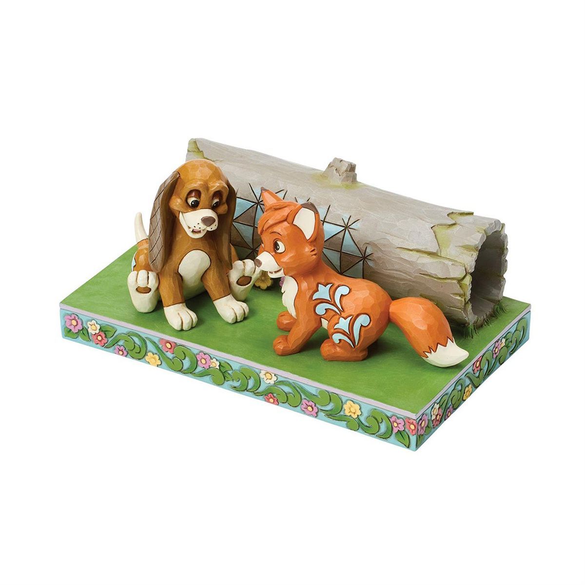 きつねと猟犬 フォックス アンド ザ ハウンド フィギュア ジムショア フォックス アンド ザ ハウンド 10.5cm きつねと猟犬 | ディズニー