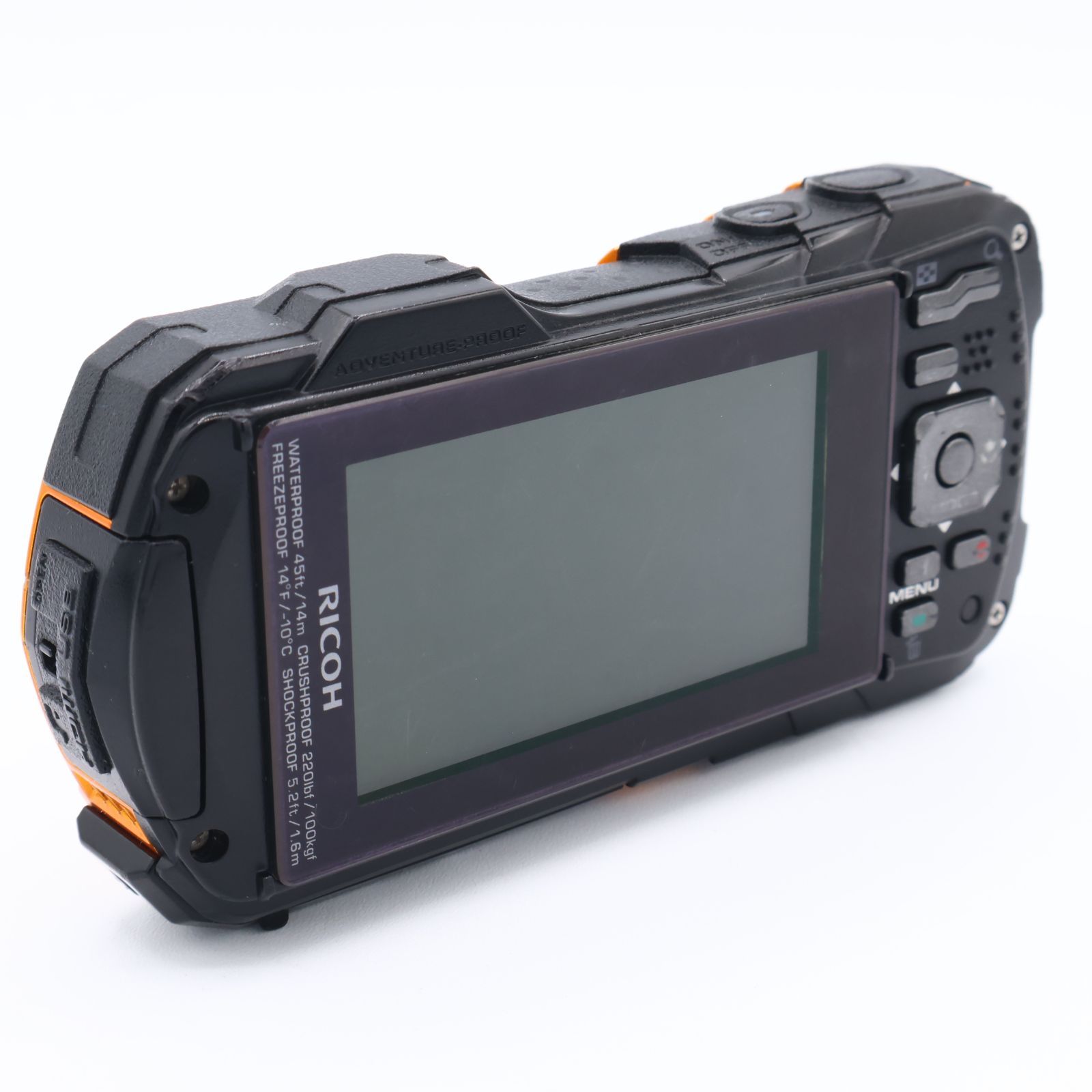 RICOH リコー 防水デジタルカメラ RICOH WG-50 オレンジ 防水14m耐