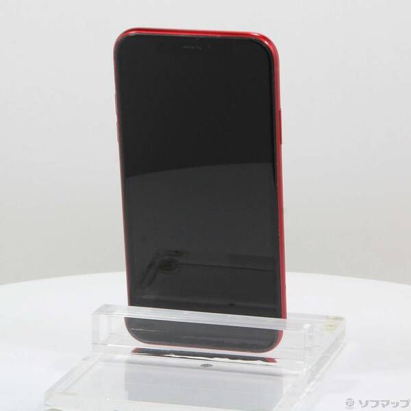 品〕 iPhoneXR 64GB プロダクトレッド MT062J／A SoftBank【349 