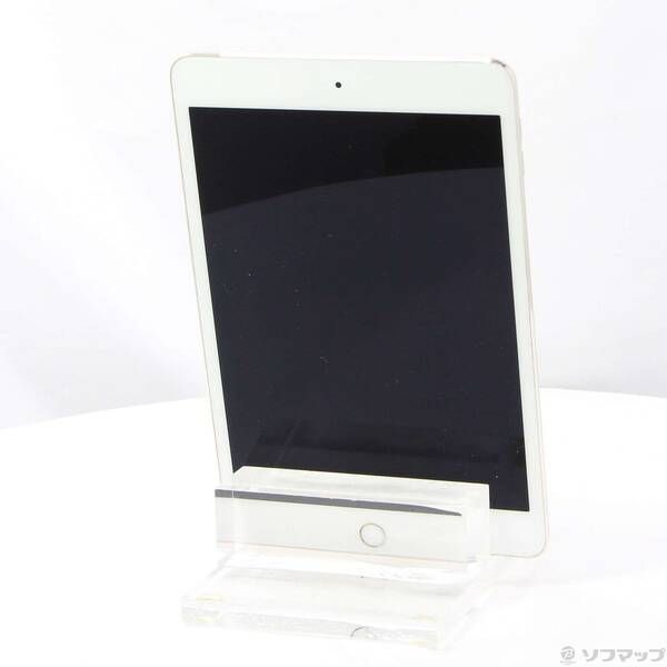 品〕 iPad mini 4 128GB ゴールド MK782J／A auロック解除SIMフリー