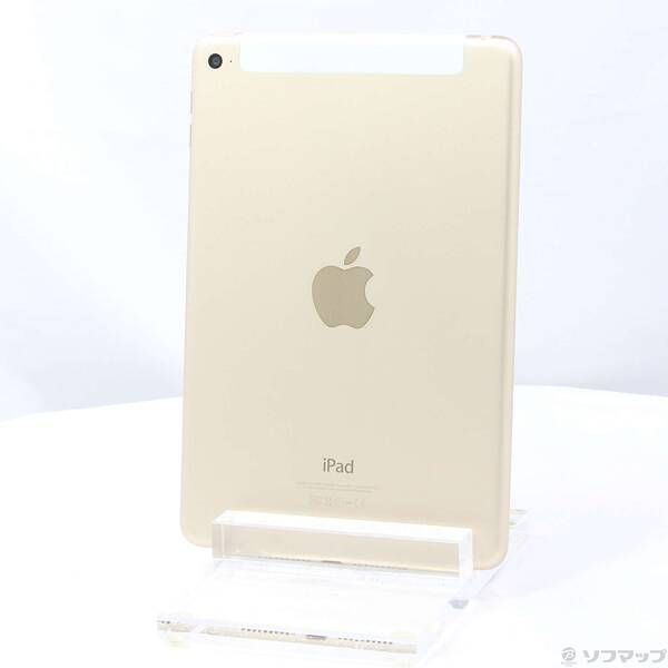 品〕 iPad mini 4 128GB ゴールド MK782J／A auロック解除SIMフリー