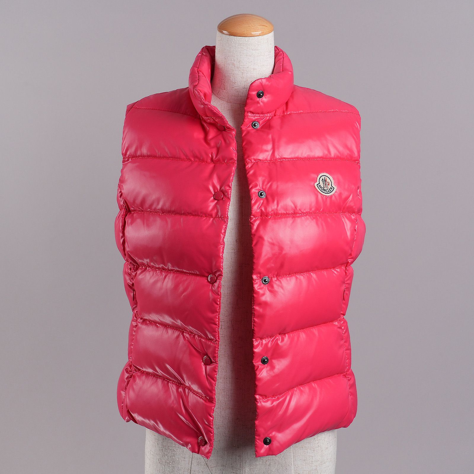 至高の逸品】MONCLER モンクレール GHANA ダウンベスト サイズ1 ピンク