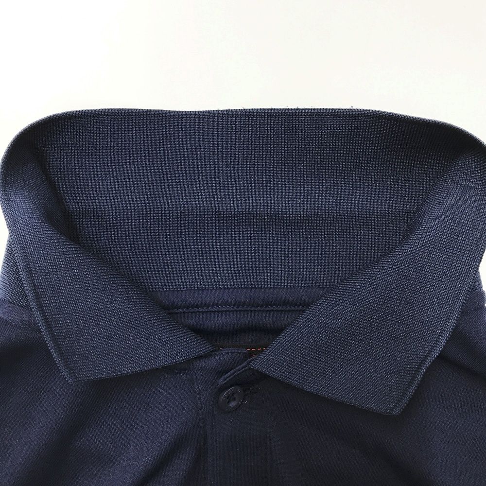 サイズ：M BRIEFING GOLF ブリーフィング 半袖ポロシャツ ネイビー系