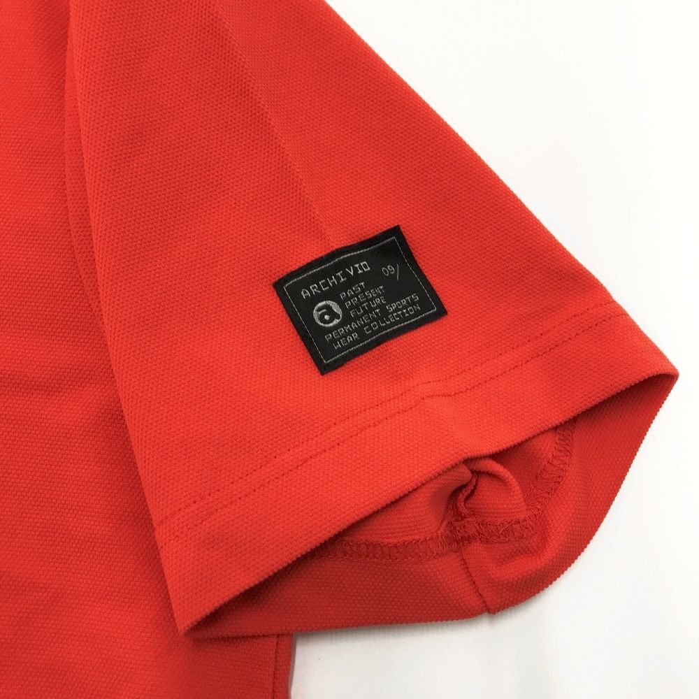 新品ARCHIVIO アルチビオ A059506 ノースリーブポロシャツ オレンジ ARCHIVIO アルチビオ ポロシャツ オレンジ系 36 [240001205852]【中古】ゴルフウェア レディース