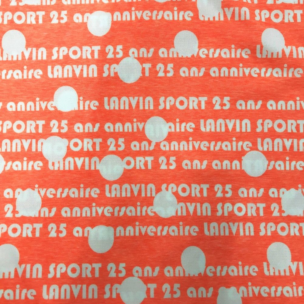 サイズ：42 LANVIN SPORT ランバン スポール ハーフジップ半袖