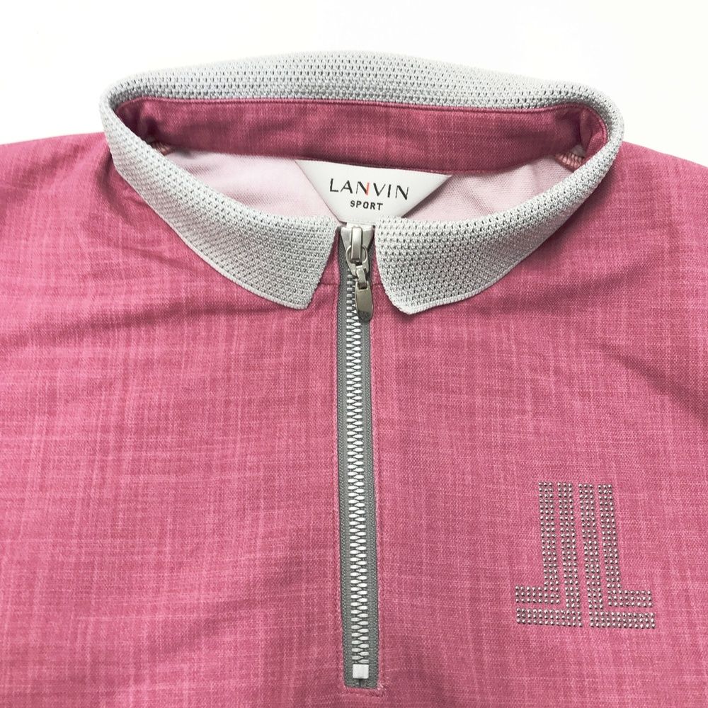 サイズ：42 LANVIN SPORT ランバン スポール フロントロゴ ハーフ