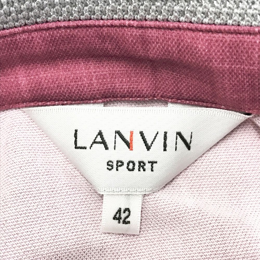 美品 ランバンスポール ゴルフ ポロシャツ ピンク 系 サイズ38 2024秋冬WEB限定コレクション｜ランバン スポール公式
