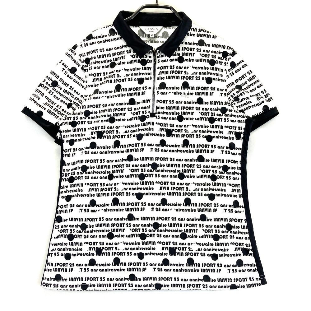 サイズ：42 LANVIN SPORT ランバン スポール バイカラー ハーフジップ