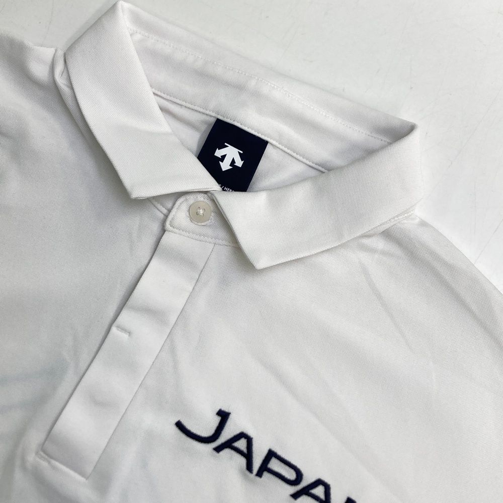 【新品 激レア L】マンシングウェア デサント ポロシャツ 半袖 ゴルフウェア 新品 激レア L】マンシングウェア デサント ポロシャツ 半袖 ゴルフ