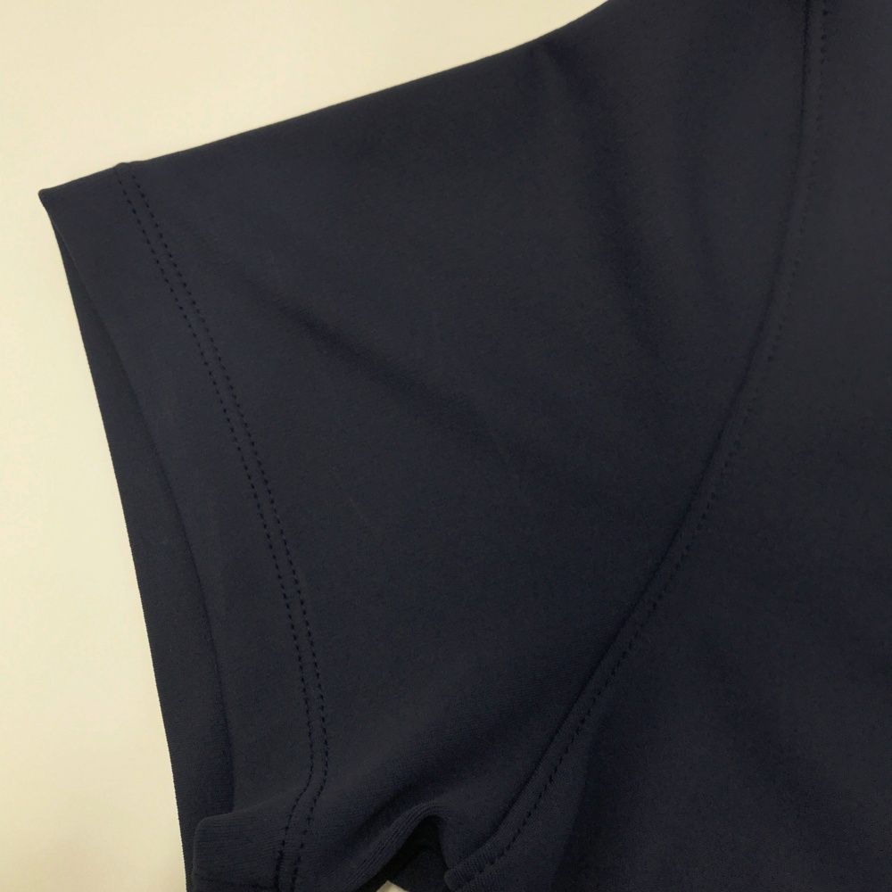 サイズ：M DECEMBERMAY ディセンバーメイ ハーフジップ 半袖ポロシャツ