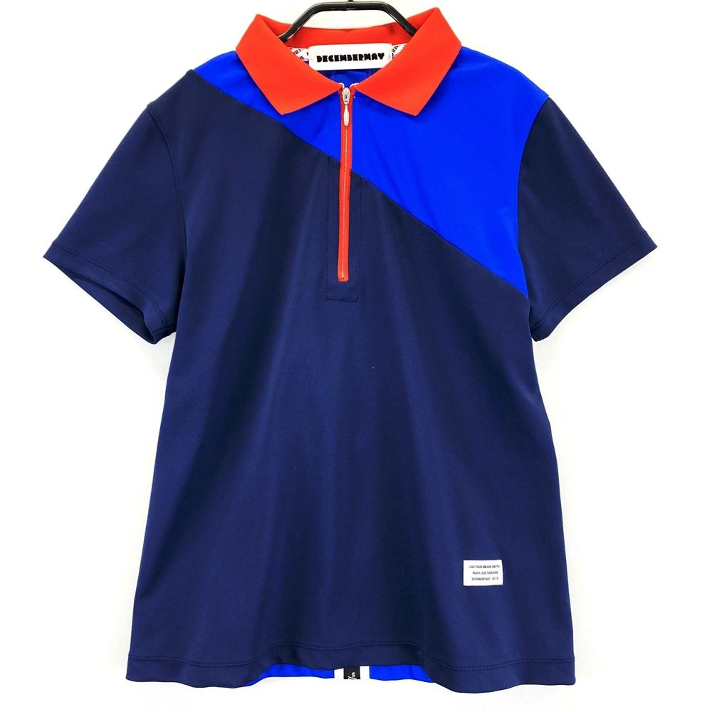 DECEMBERMAY ディセンバーメイ ポロシャツ　吸汗速乾 UVカット/ L DECEMBERMAY ディセンバーメイ ポロシャツ 吸汗速乾 UVカット/ L 楽天