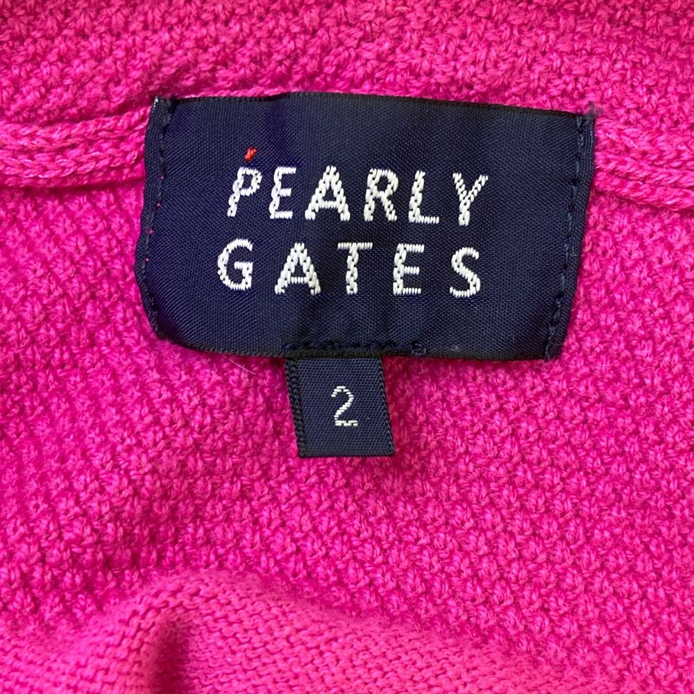 サイズ：2 PEARLY GATES パーリーゲイツ フード付 ニットセーター 安い