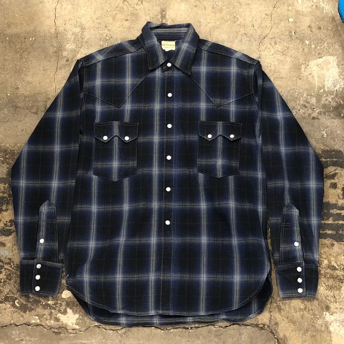 Warehouse フランネル ウエスタンシャツ M