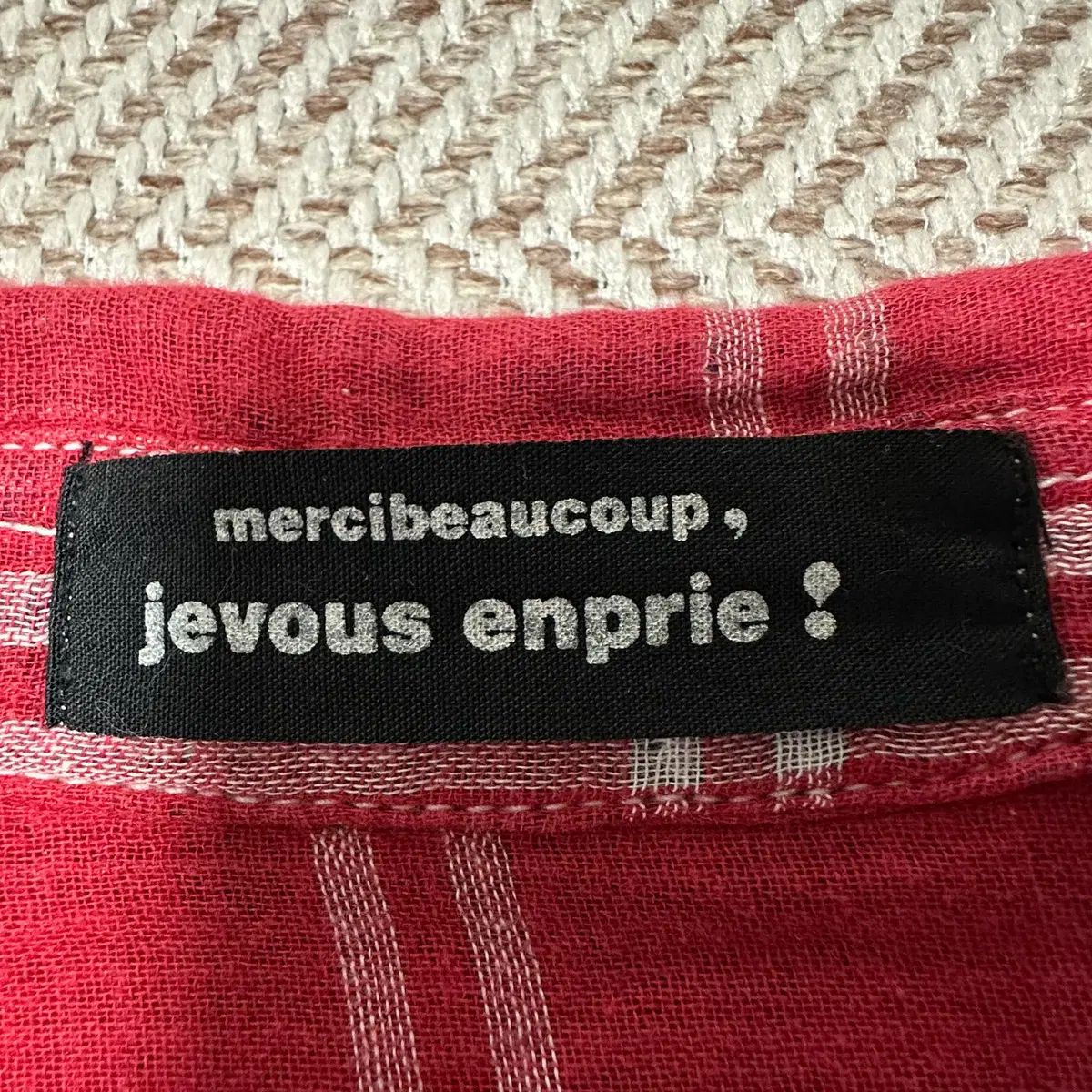 MERCIBEAUCOUP japan shirt 柔らか素材 長袖 