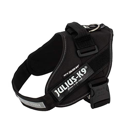 ユリウスケーナイン Julius K 9 IDC パワーハーネス 中型犬 大型犬 Size 3 胸囲82?115 cm 犬用 ハーネス ブラック Black 16 P 犬 散歩 Powerharness Harnesses mm