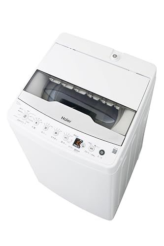 ハイアール Haier 洗濯機 5 kg しわケア脱水 槽風乾燥 槽洗浄 お急ぎコース10分 予約タイマー 一人暮らし 部屋干し ホワイト JW HS 55 C W mm