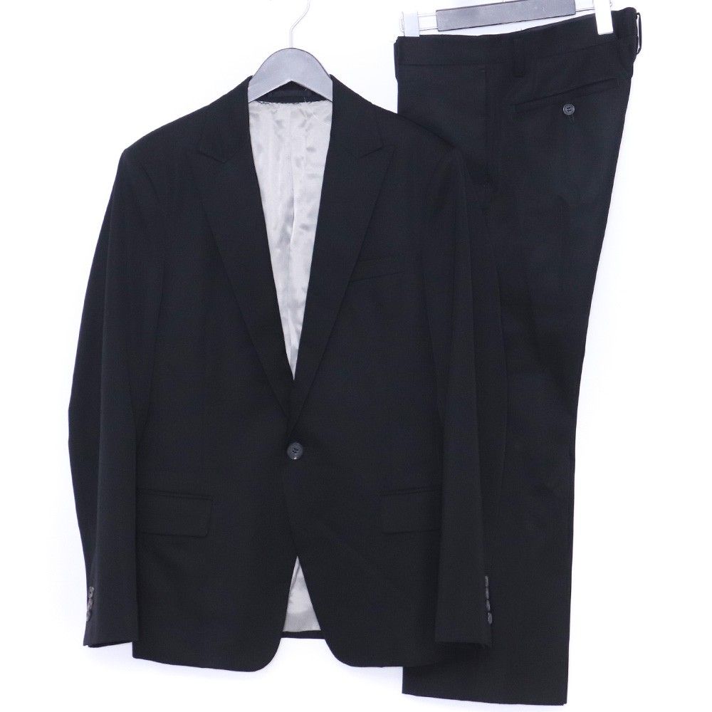 BAJRA セットアップスーツ テーラードジャケット サイズ2 スラックス サイズ1 ブラック