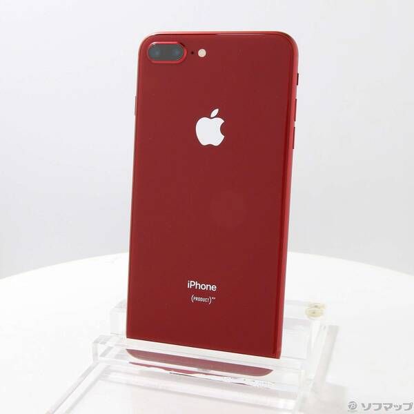 中古品〕 iPhone8 Plus 64GB プロダクトレッド MRTL2J／A SIMフリー