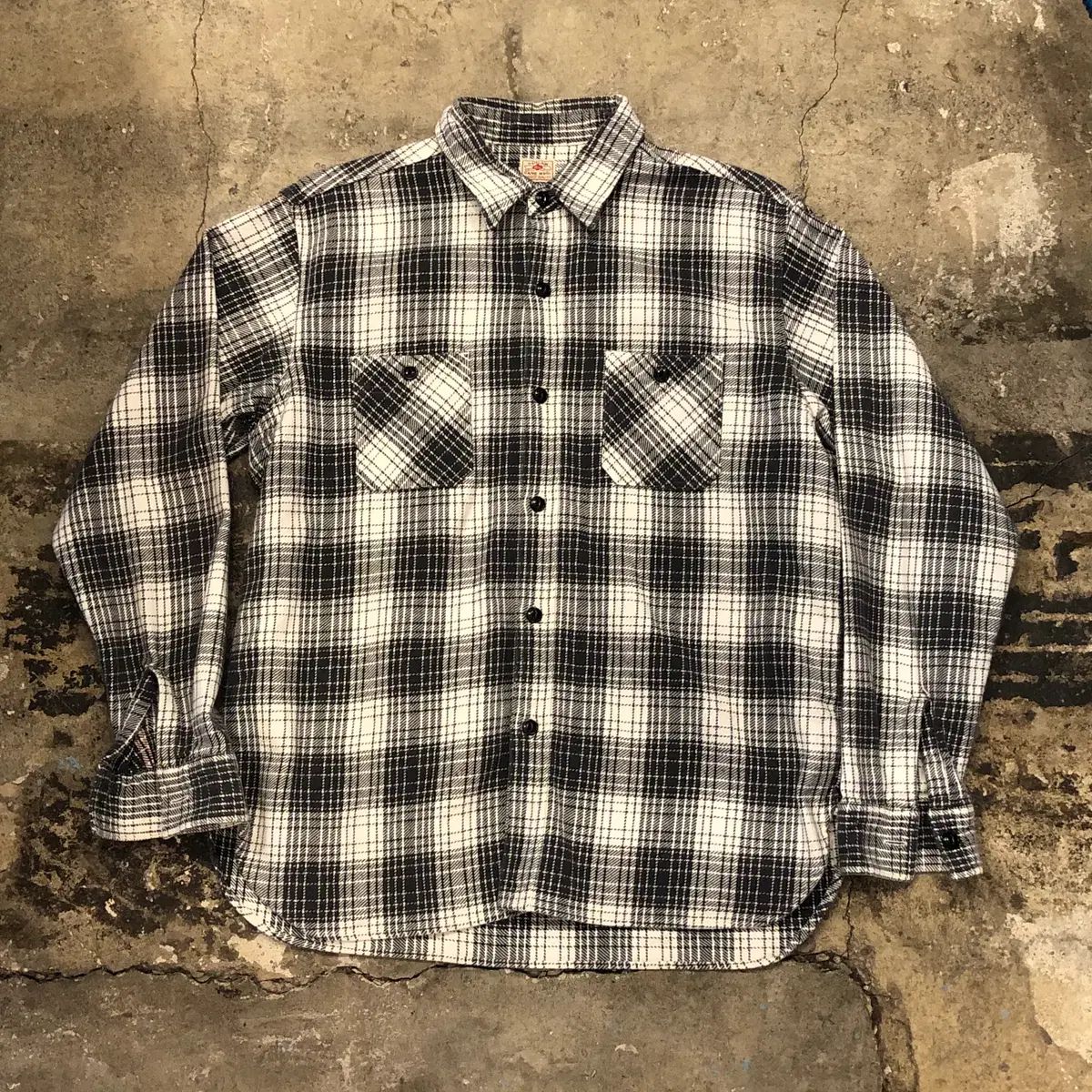 シュガーケイン フランネルシャツ L
