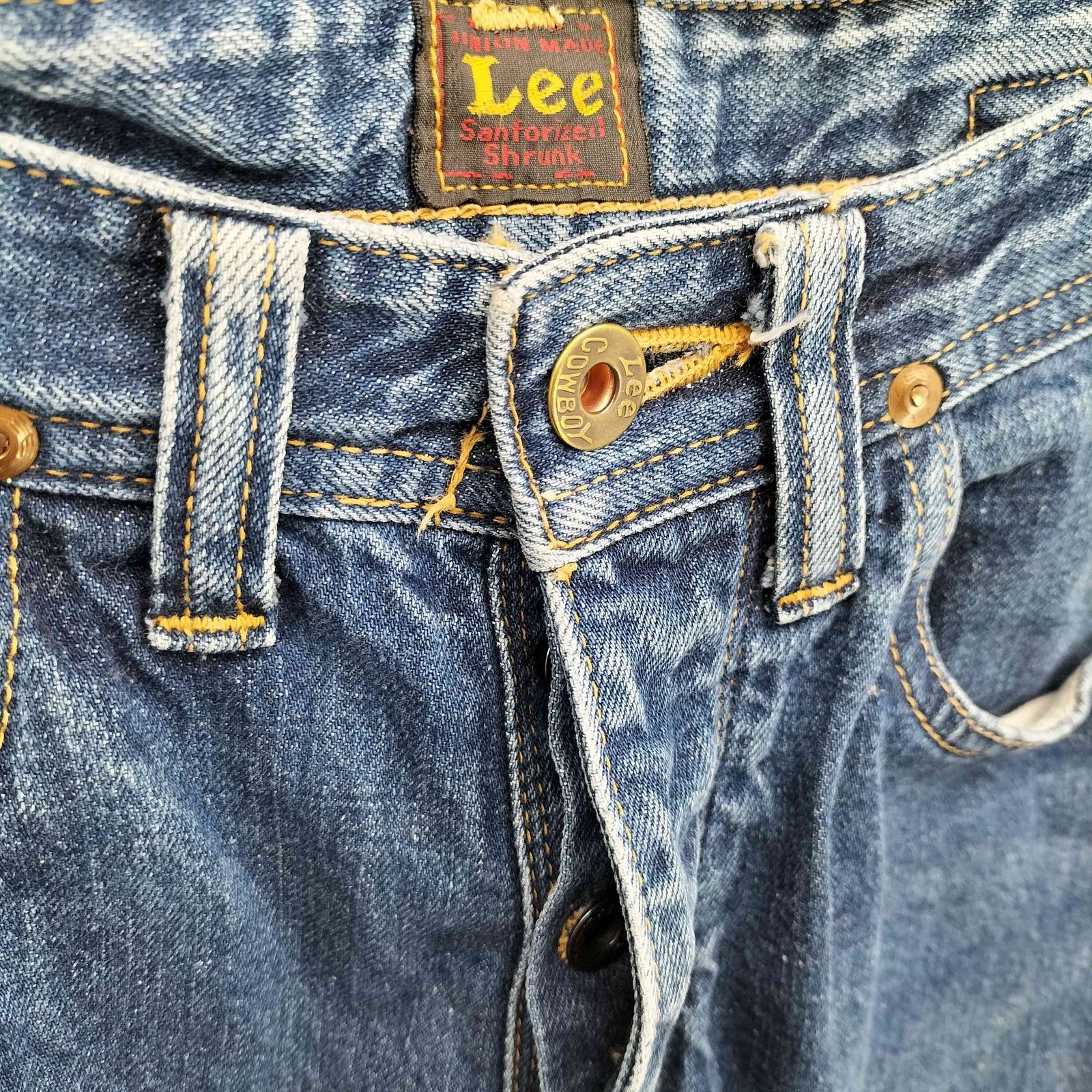 リー Lee 90S 日本製 復刻 30's LOT 1101 COWBOY 青耳セルビッチ