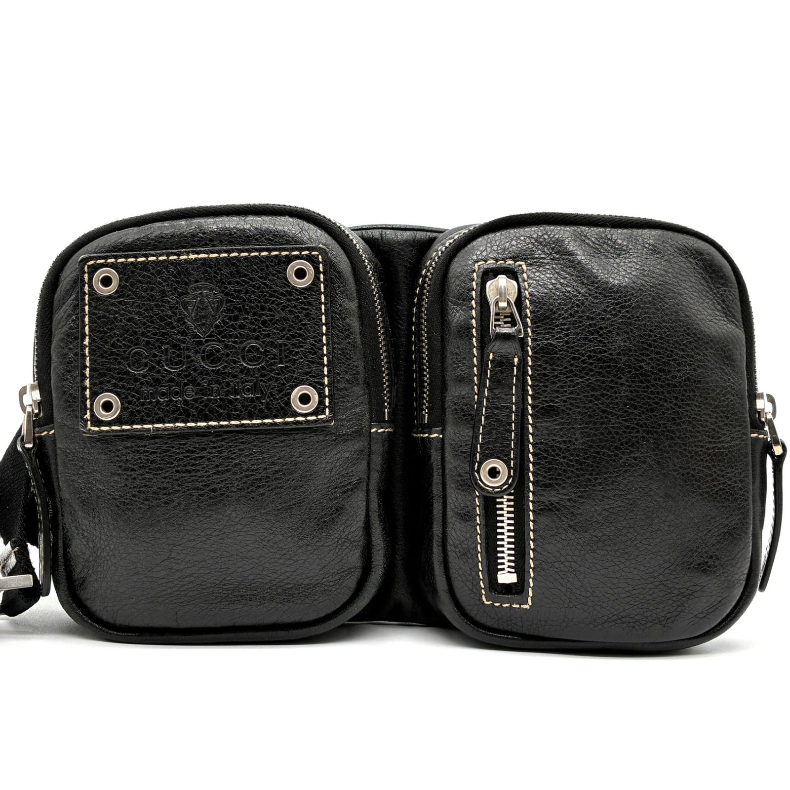 美品 GUCCI グッチ ボディバッグ ウエストポーチ ショルダーバッグ