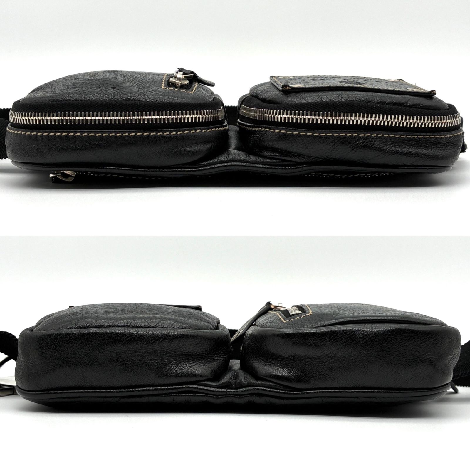 美品 GUCCI グッチ ボディバッグ ウエストポーチ ショルダーバッグ