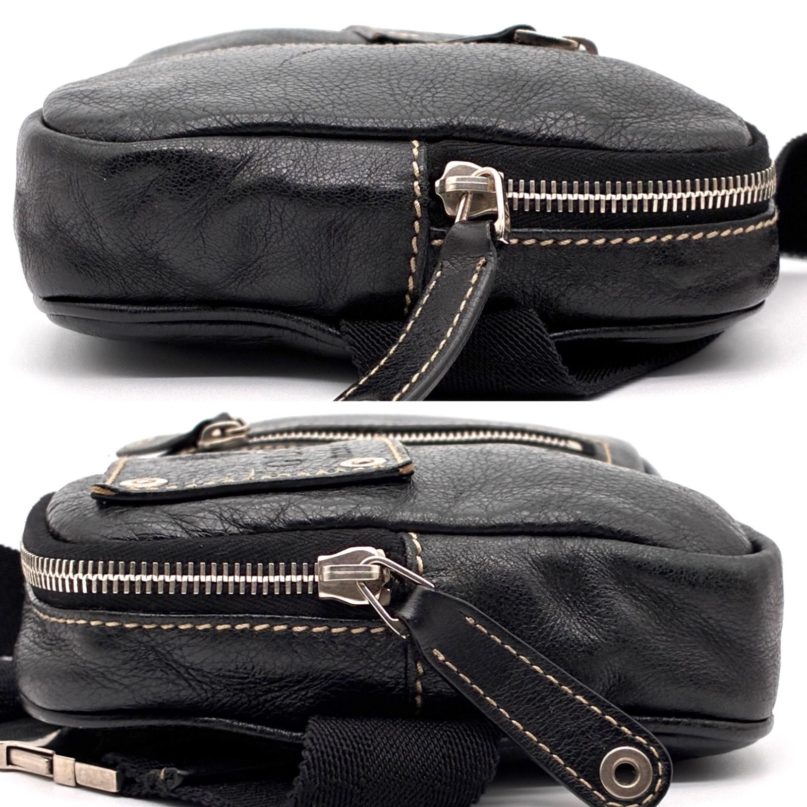 美品 GUCCI グッチ ボディバッグ ウエストポーチ ショルダーバッグ