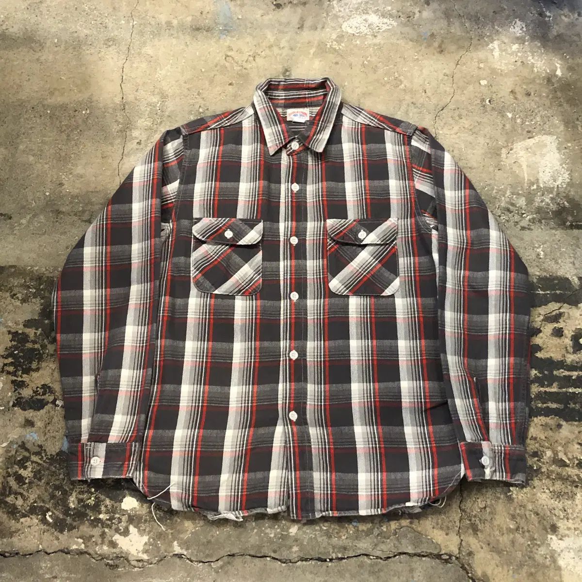 リアルマッコイ フランネルシャツ M