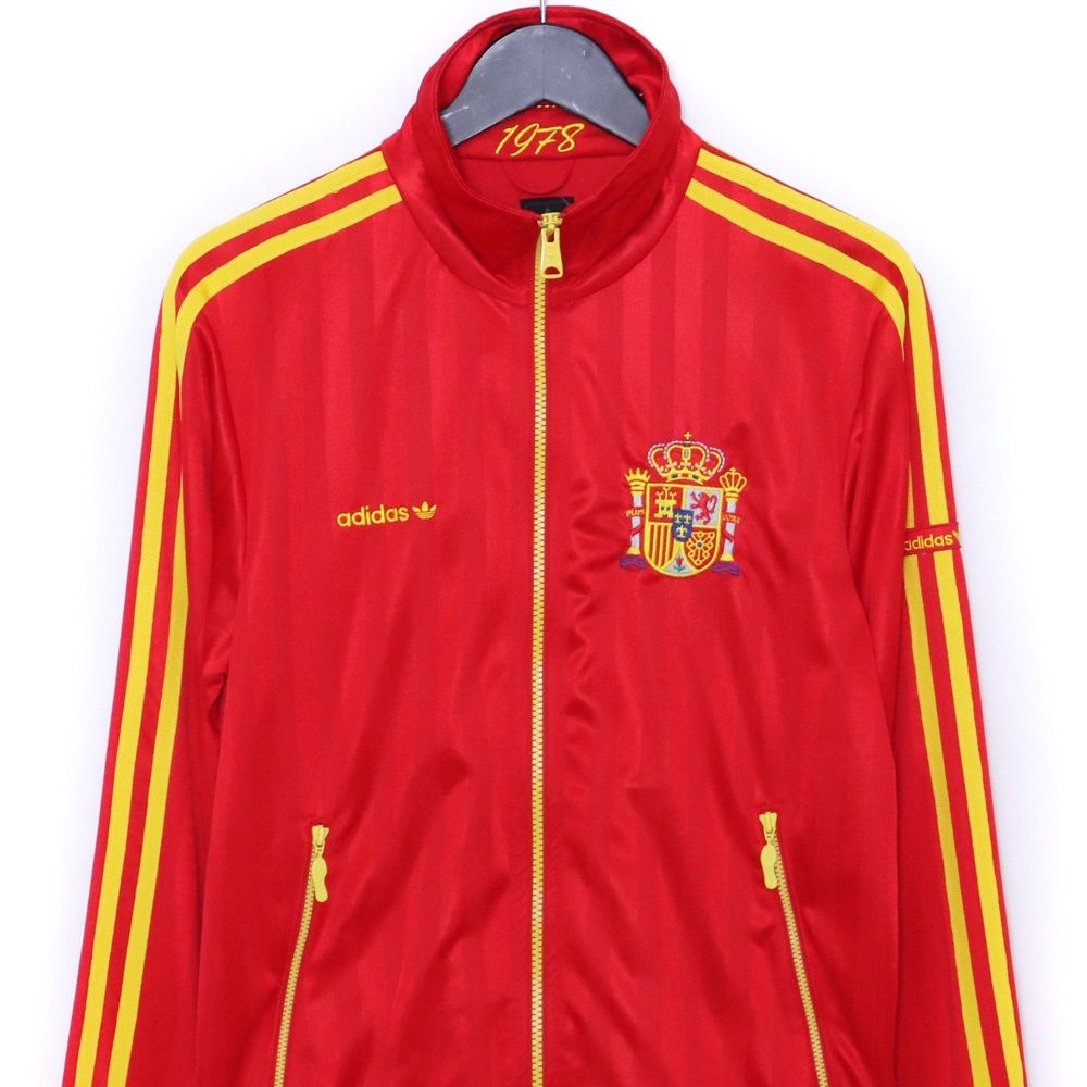 ADIDAS サッカースペイン代表モデル トラックジャケット ジャージ S