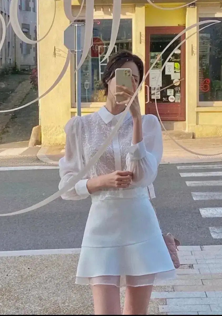 ラベルルブラン リーアビーズ セットアップ 白 25